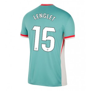 Atletico Madrid Clement Lenglet #15 Venkovní Dres 2024-25 Krátký Rukáv